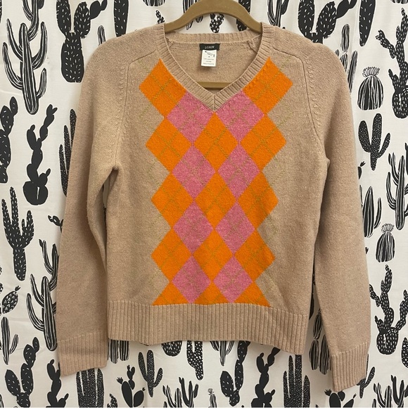 J. Crew Sweaters - J Crew Argyle Sweater